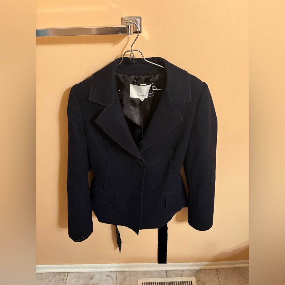 NWOT Roksanda Ilincic wool blend belted coat